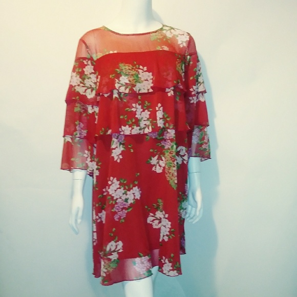 Who What Wear Dresses & Skirts - Medium Who What Where sheer dress